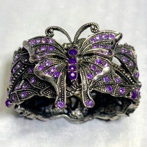 Purple Butterfly Sincerity Bracelet